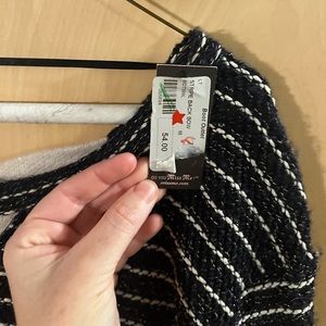 Miss me shirt. Stripe back bow.